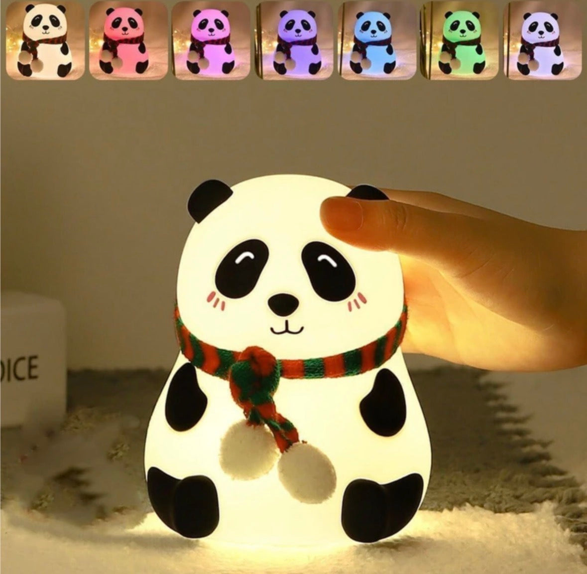 CUTE PANDA TOUCH SILICON LIGHT LAMB