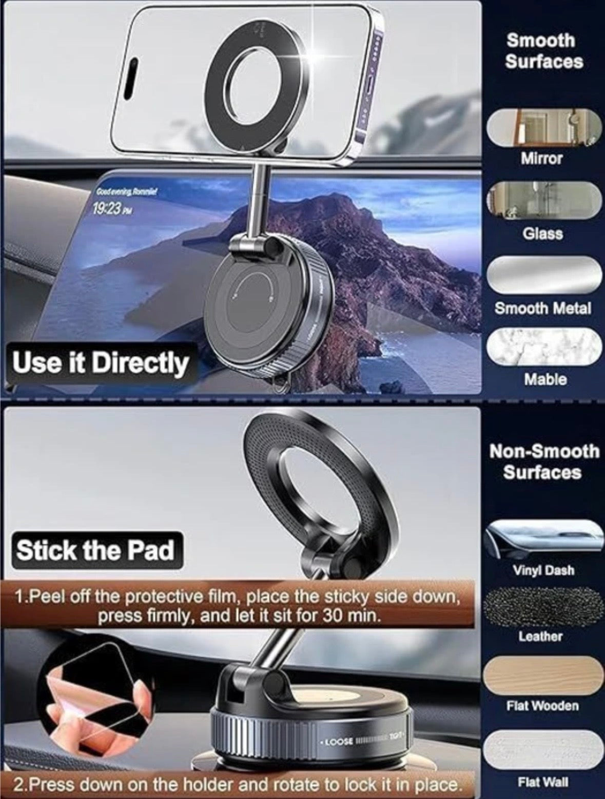 MAGNETIC MOBILE HOLDER